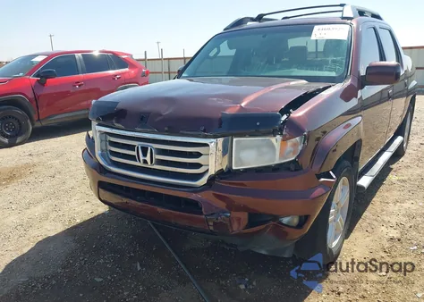 2012 Honda Ridgeline Rtl from USA, damaged, VIN 5FPYK1F56CB452408
